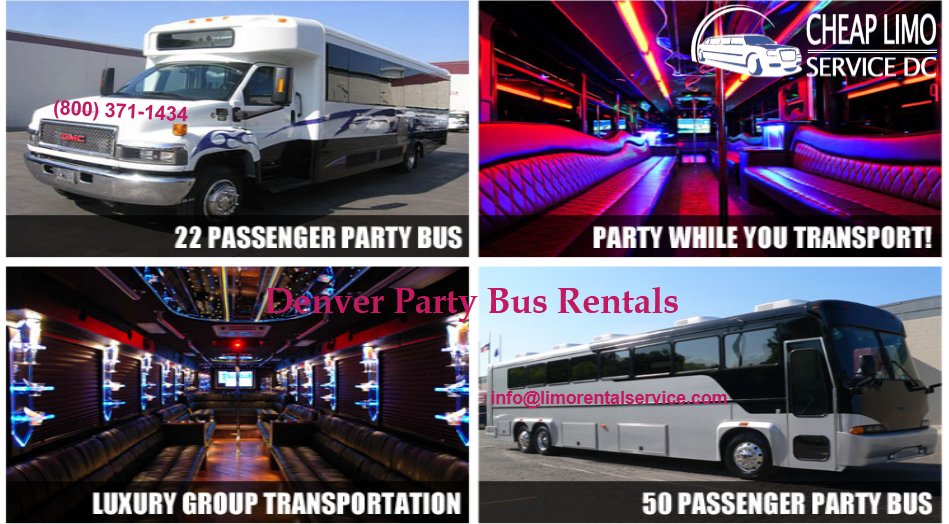 Denver Party Bus Rental